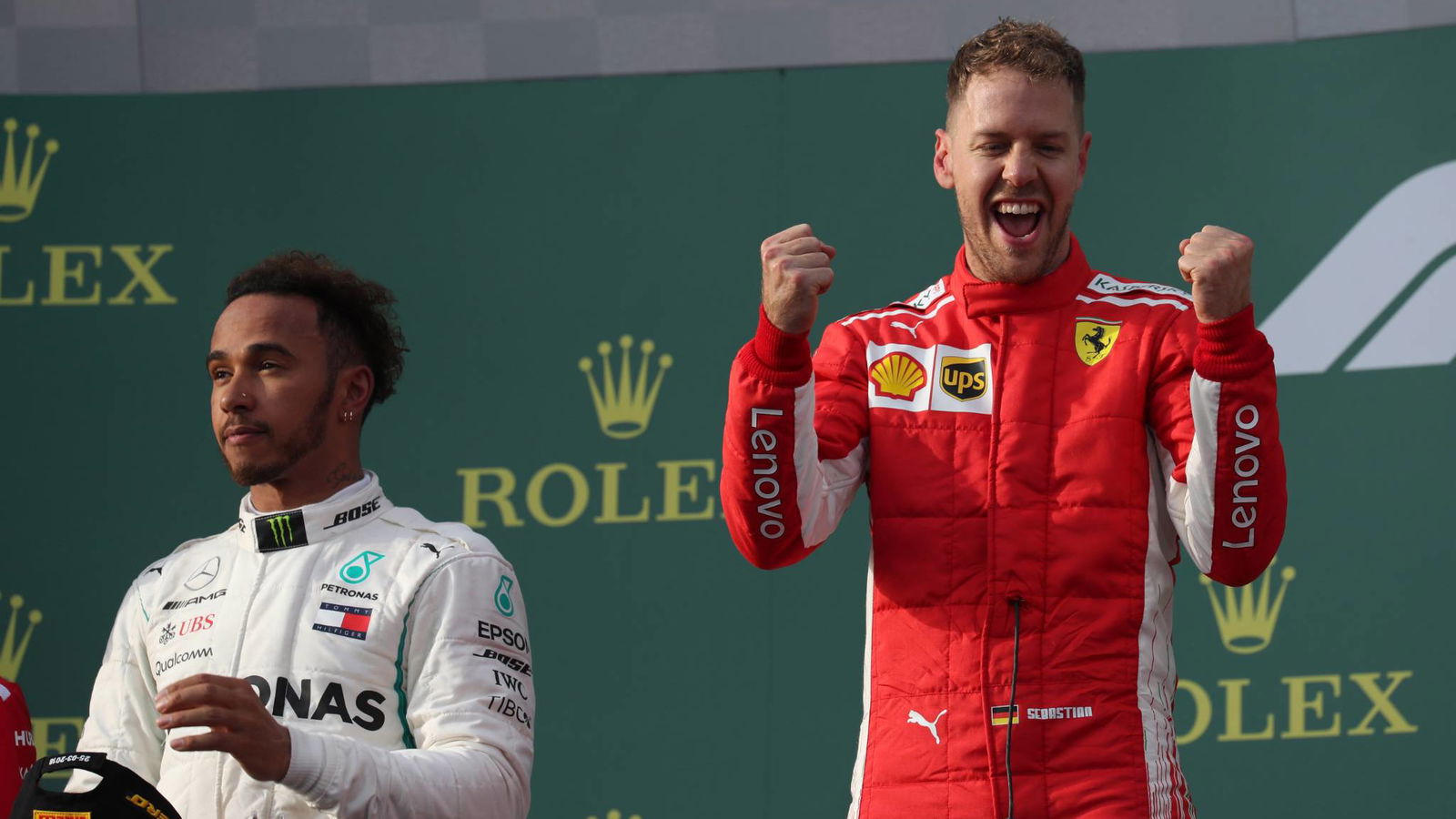 Vettel takes Australian GP win after jumping Hamilton