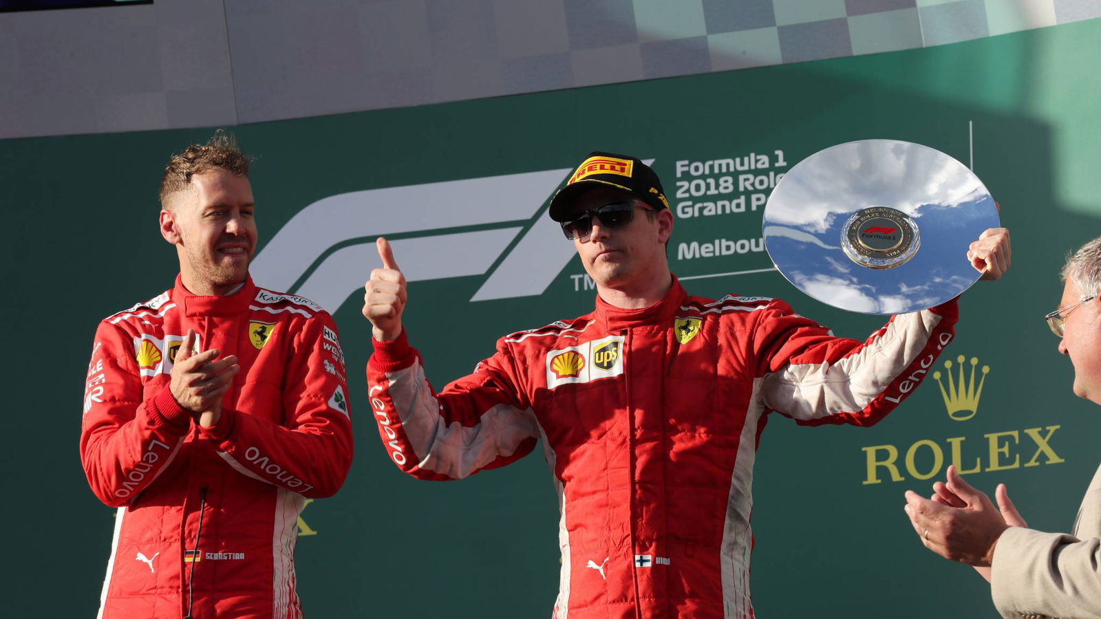 Raikkonen left in the dark over Vettel's strategy