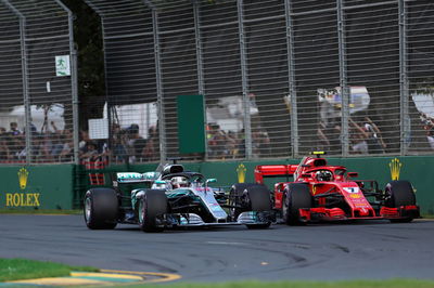 Hamilton predicts Ferrari will be “rapid” in Bahrain