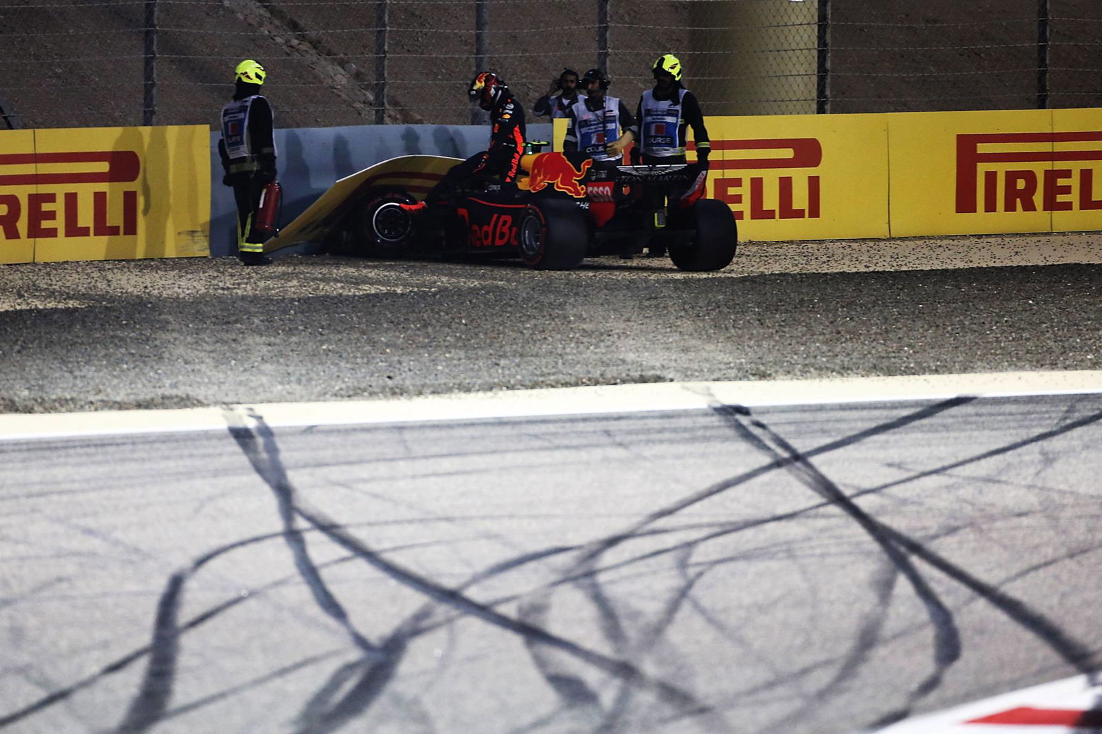 Vettel leads Ferrari front row lockout in Bahrain
