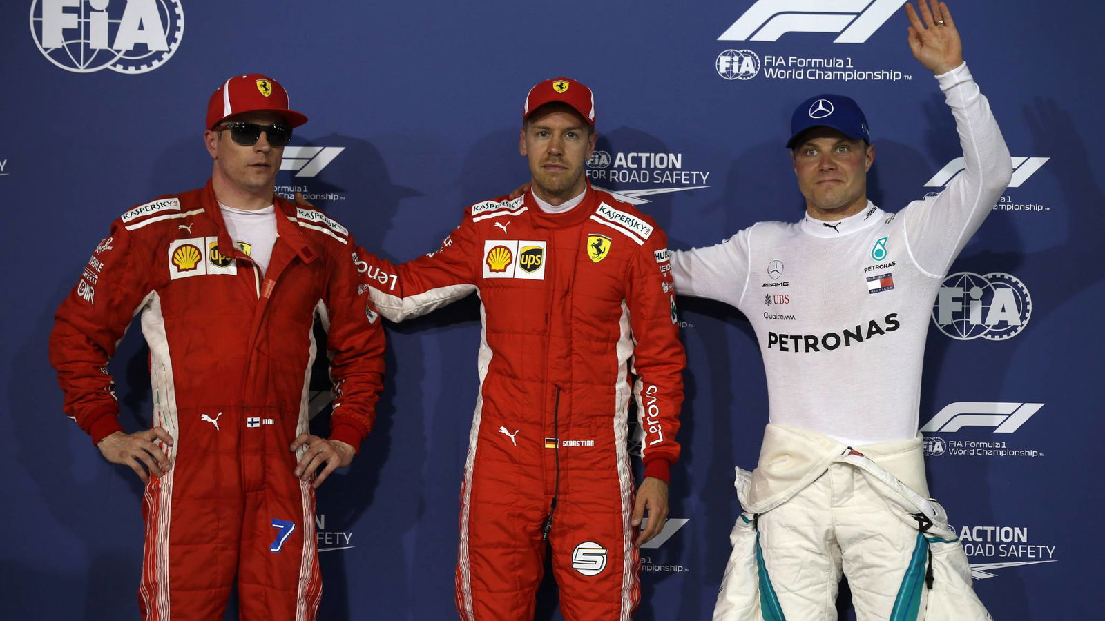 F1 Bahrain GP - Starting Grid
