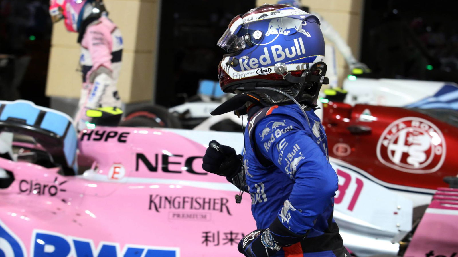Tost hails flawless Gasly drive to fourth in Bahrain GP