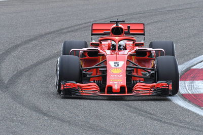 Vettel leads China FP3 as Ricciardo suffers engine failure