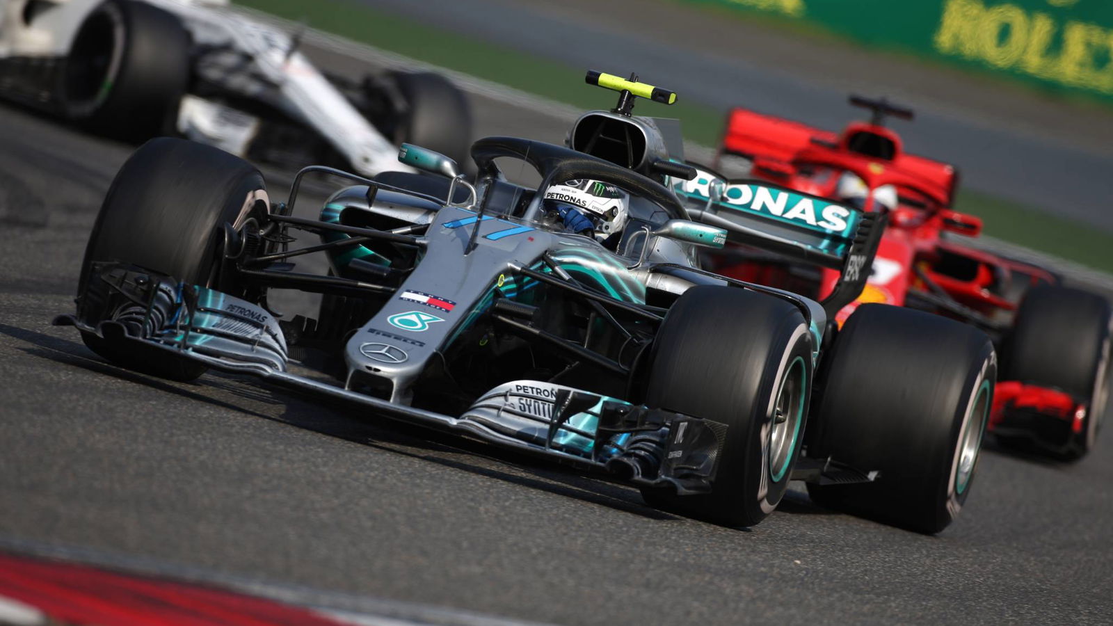 Mercedes losing five-tenths to Ferrari on straights