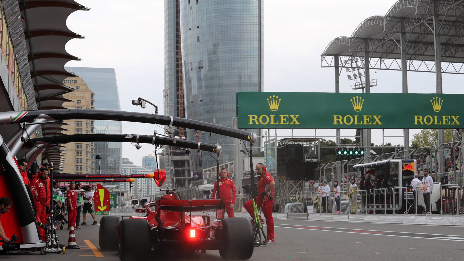 F1 Azerbaijan GP - Starting Grid