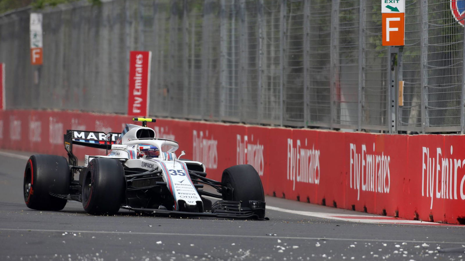 Williams meminta peninjauan atas insiden Baku F1