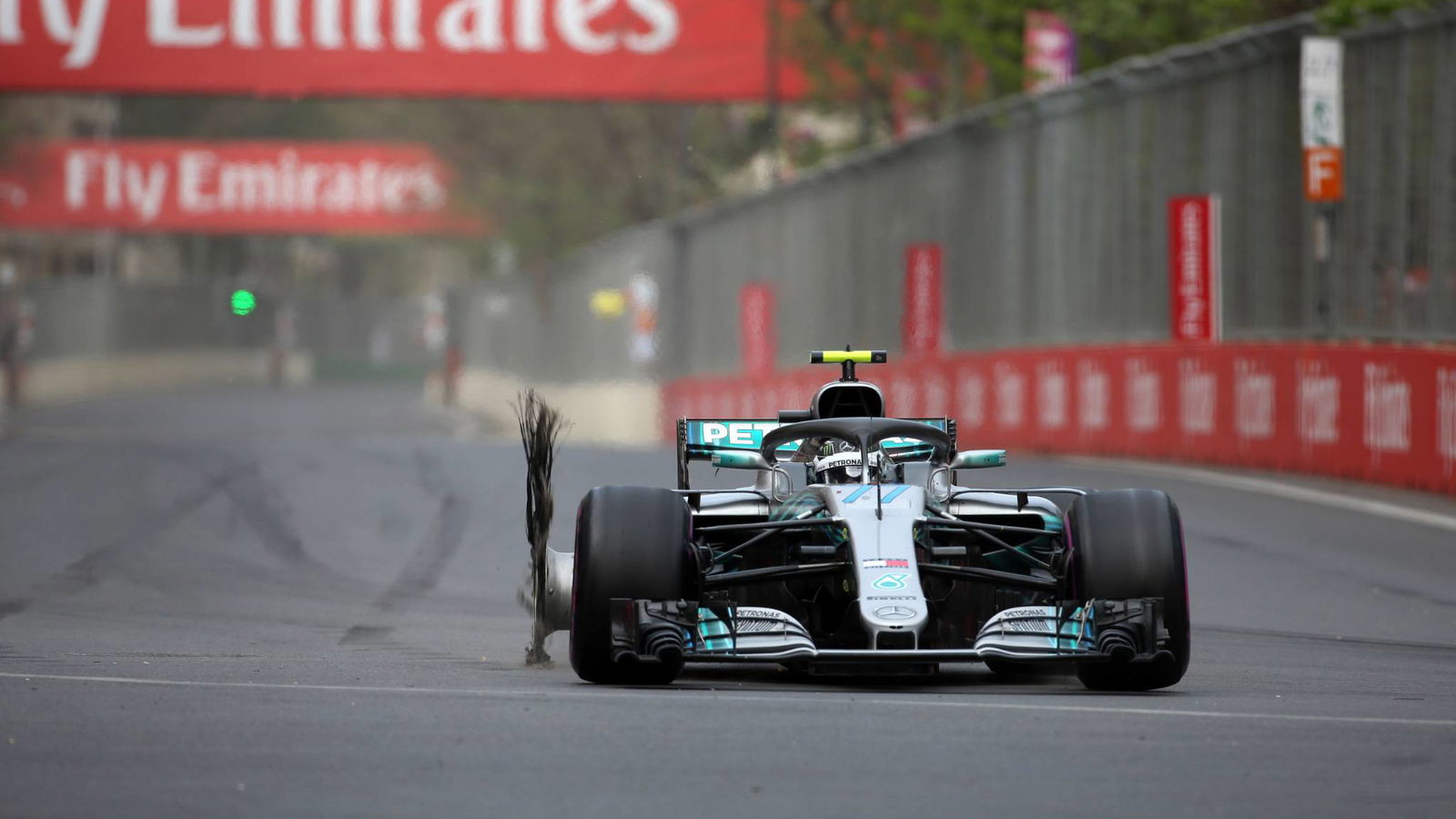 Mercedes questions why “fist-sized” debris wasn’t removed