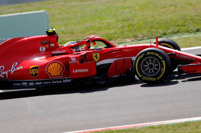 Raikkonen shrugs off Ferrari engine blow