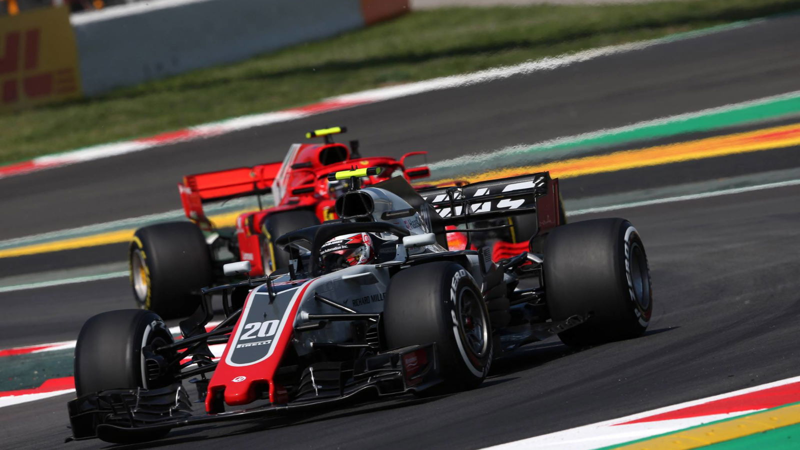 Magnussen hit by reprimand for Leclerc FP1 incident