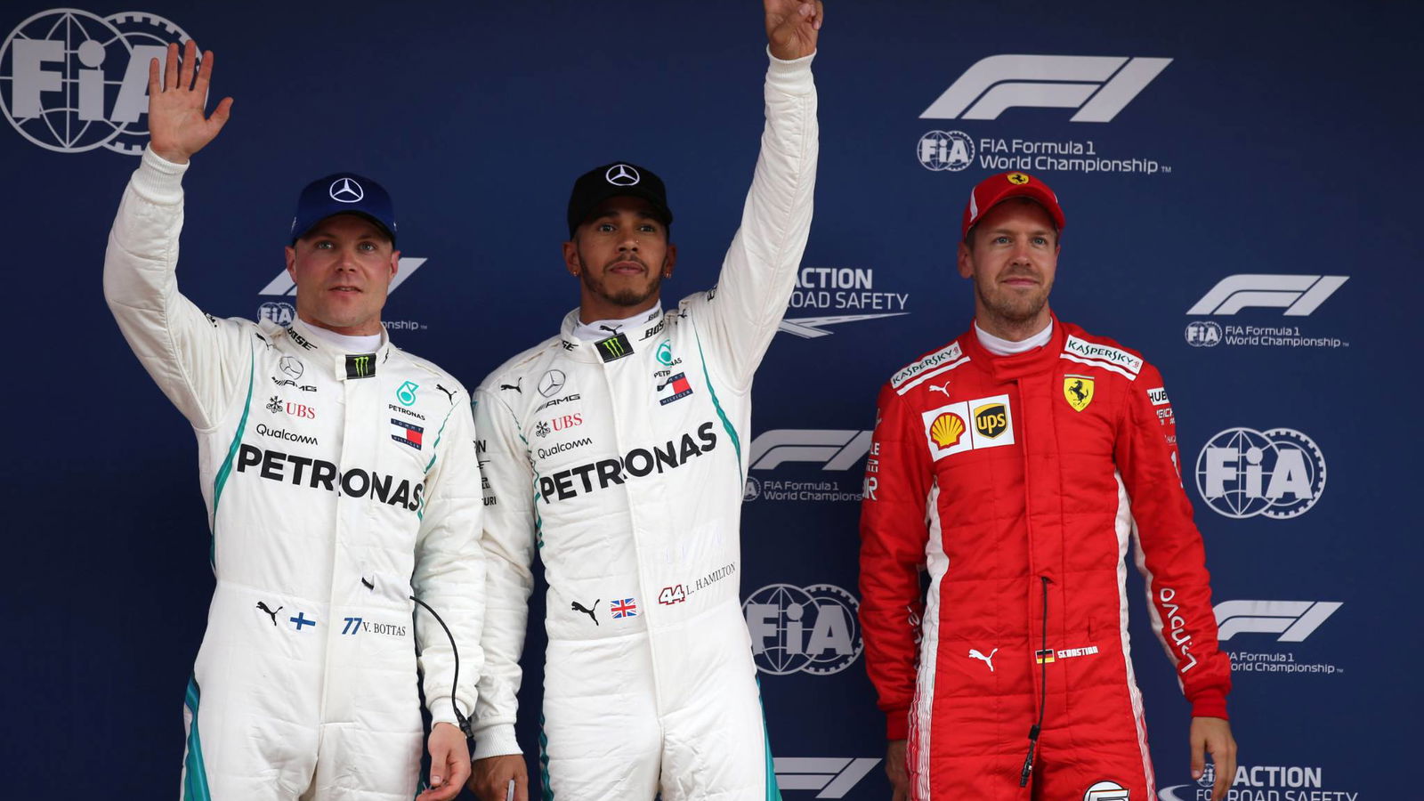 F1 Spanish Grand Prix - Starting Grid