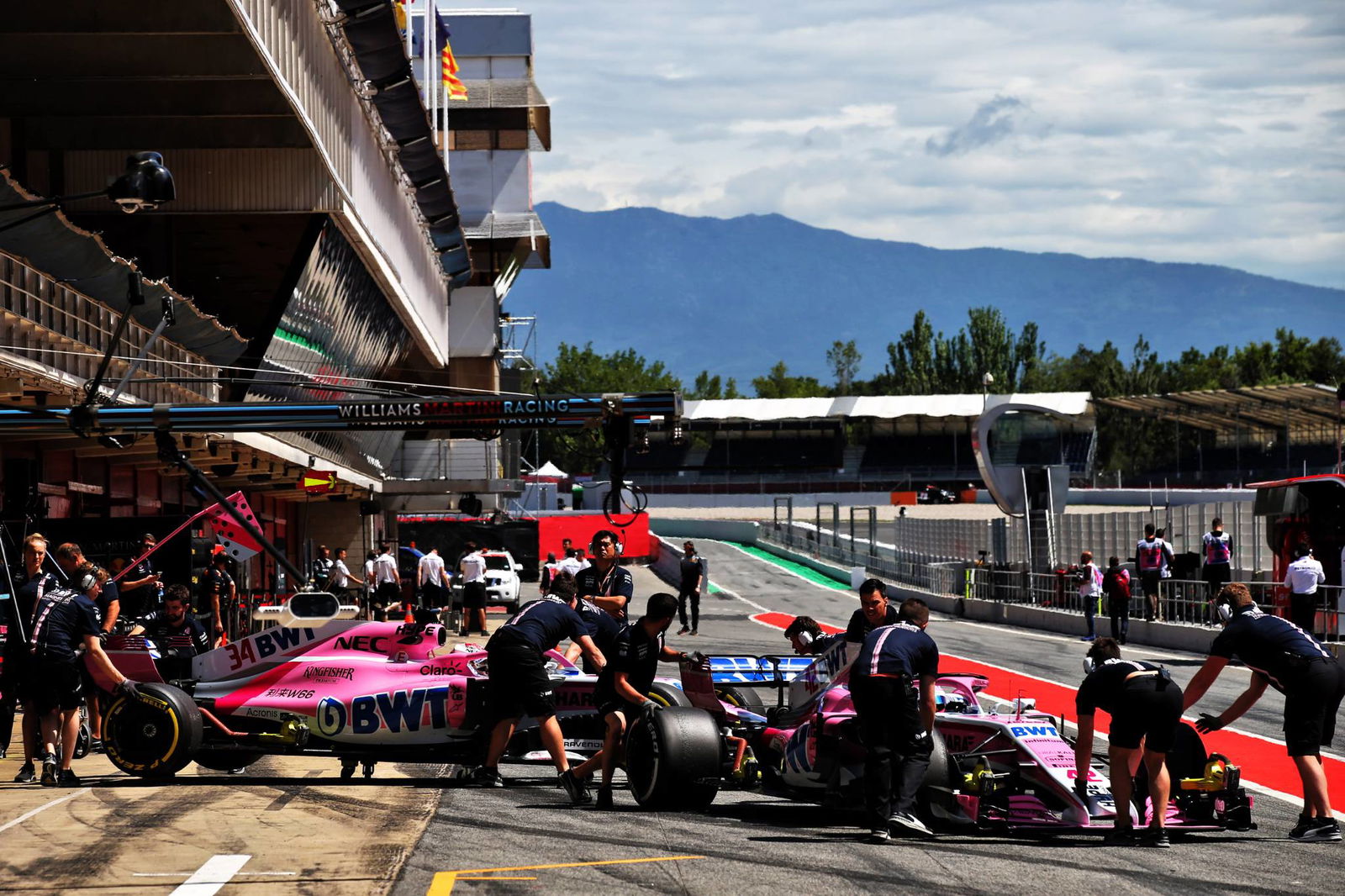 Barcelona F1 In-Season Test Times - Wednesday 11am