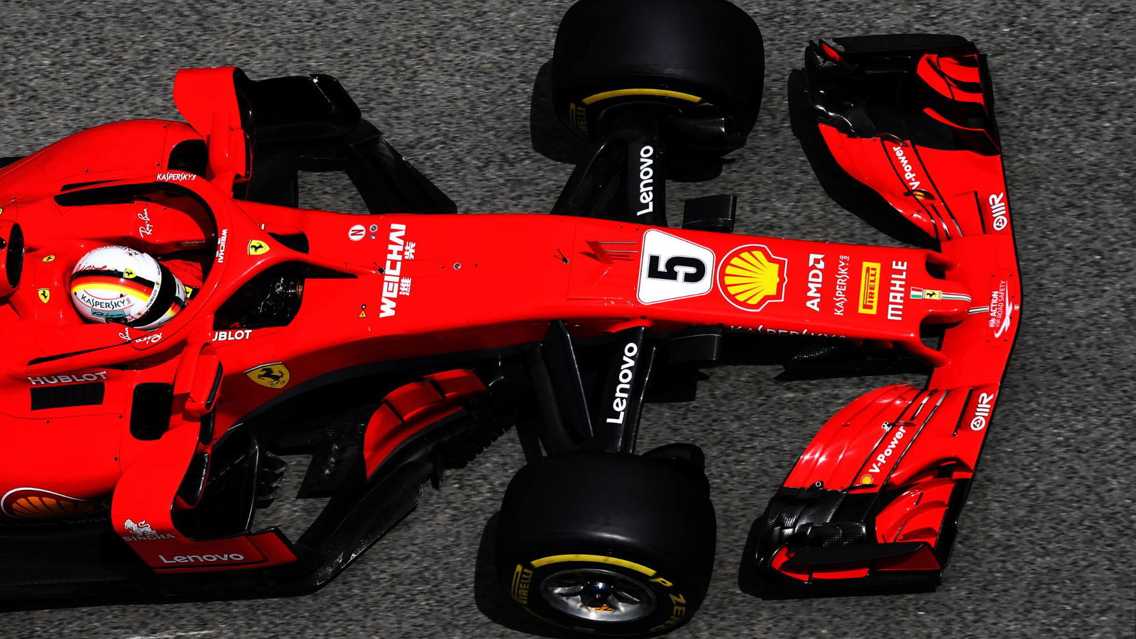 Vettel: Ferrari would have been worse off in Spain with normal tyres