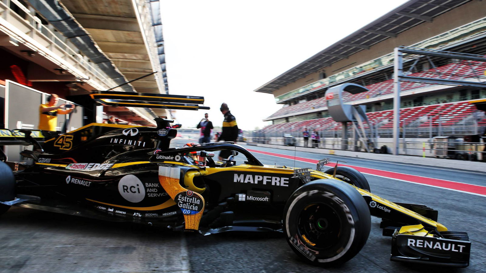 Barcelona F1 In-Season Test - Wednesday final times