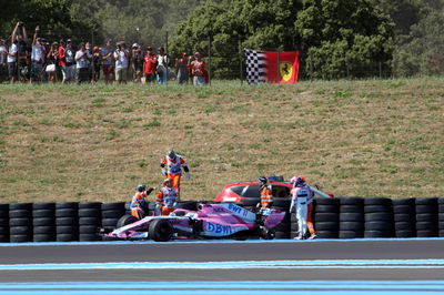 Force India explains Perez's wheel failure