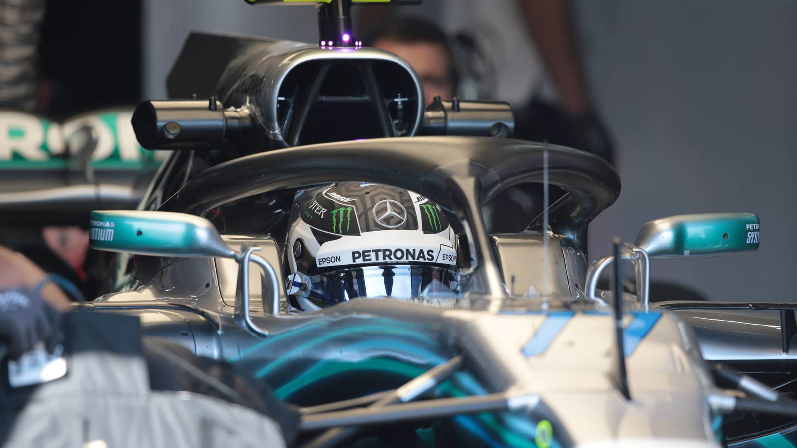 Bottas playing catch up, credits new Mercedes engine