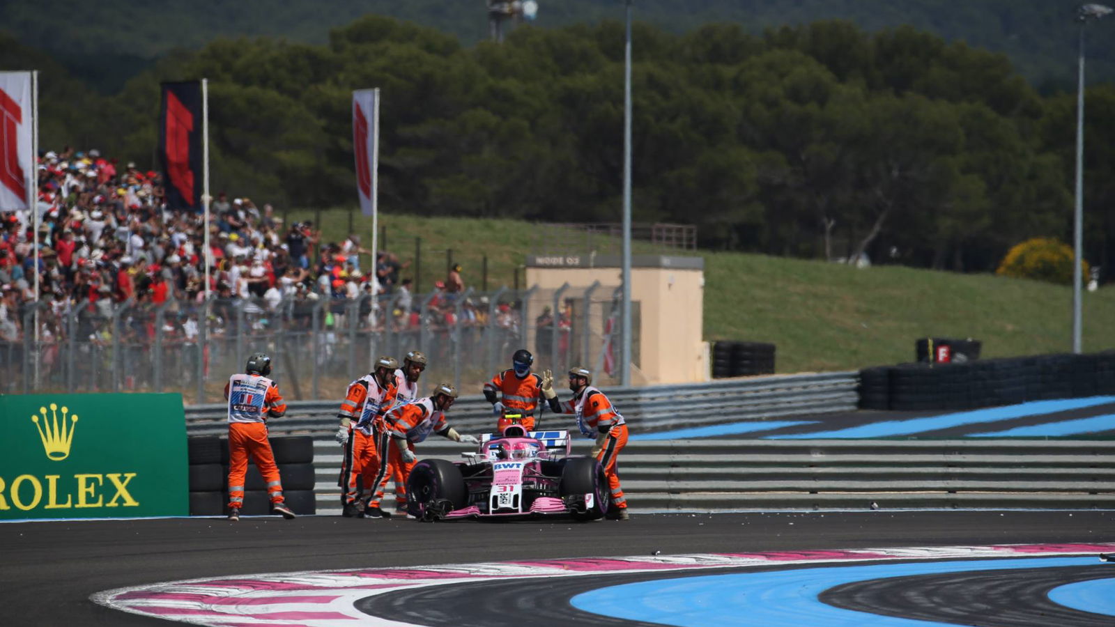 Ocon and Gasly reprimanded for opening lap clash in French GP