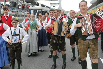 F1 Austrian Grand Prix - Starting Grid