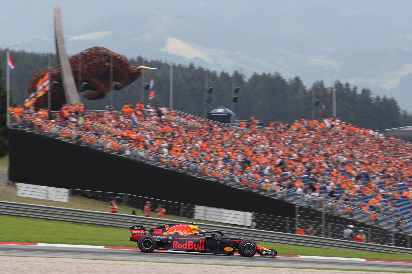 F1 Austrian Grand Prix - Starting Grid