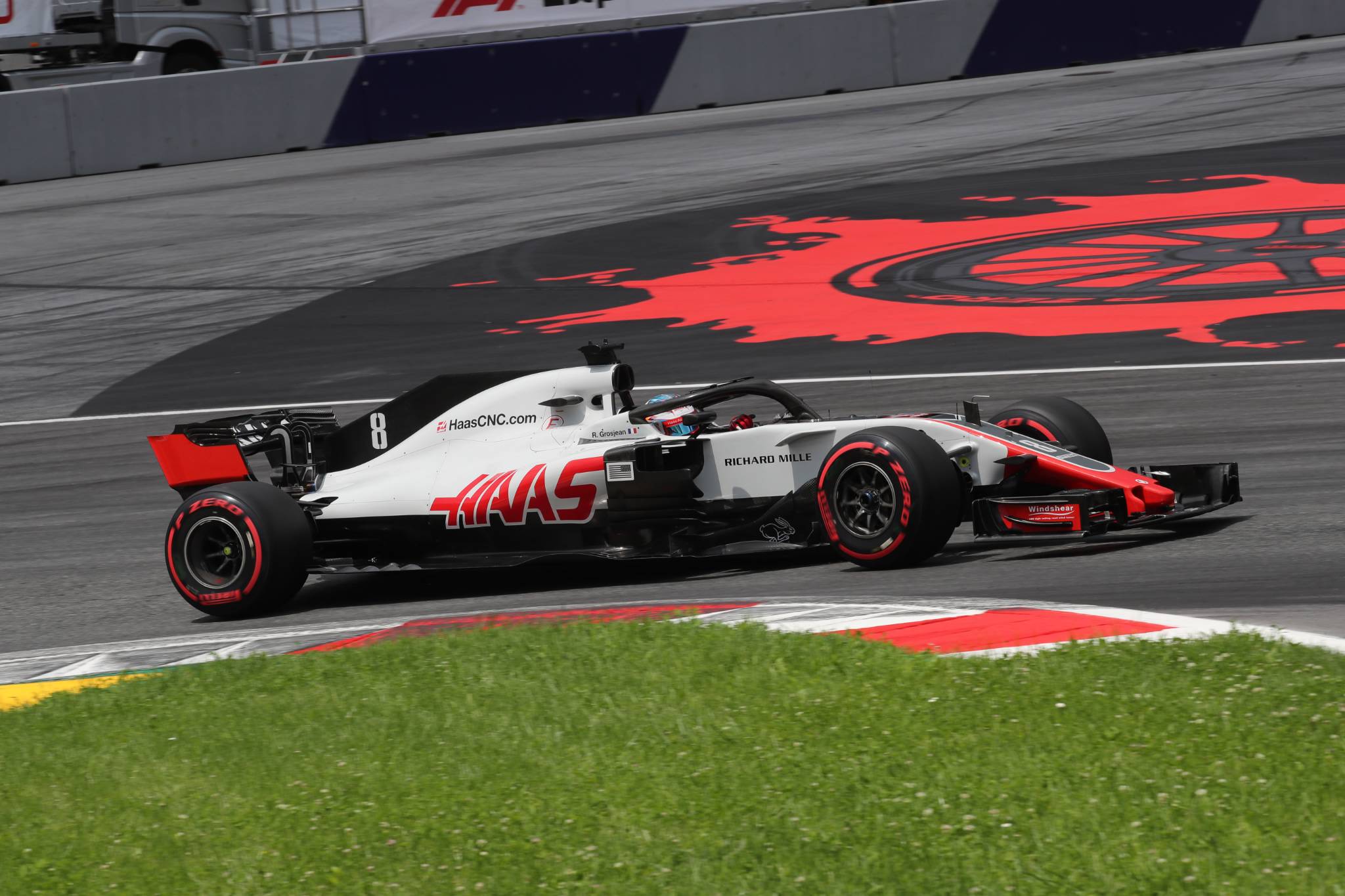 30.06.2018- free practice 3, Romain Grosjean (FRA) Haas F1 Team VF-18