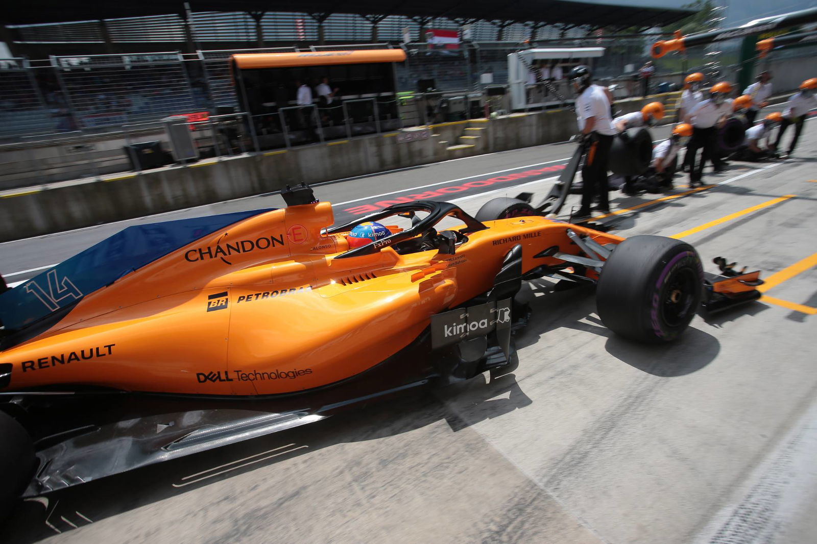 F1 Austrian Grand Prix - Starting Grid