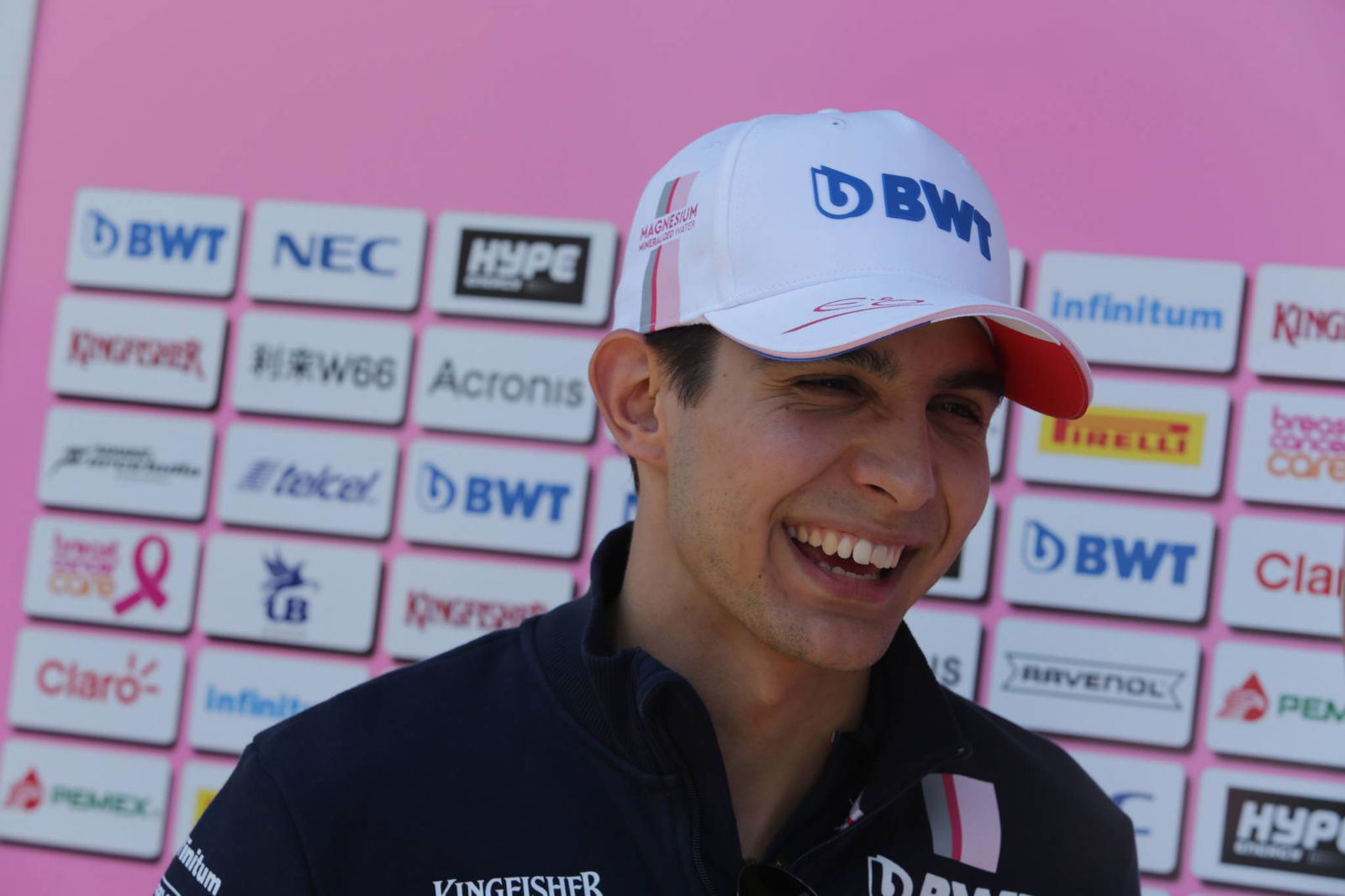 Who is driving at the F1 Hungary test?