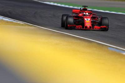 Vettel di pole GP Jerman, Hamilton ke-14 setelah mengalami kegagalan mobil