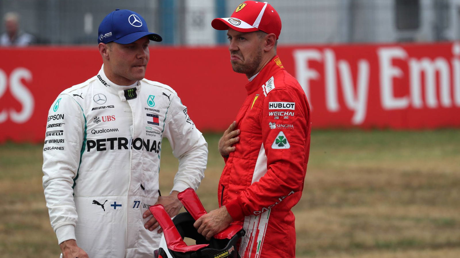 Bottas admits Ferrari quicker at German GP