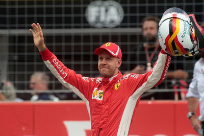 Vettel merasa 'bebas' di pole lap GP Jerman