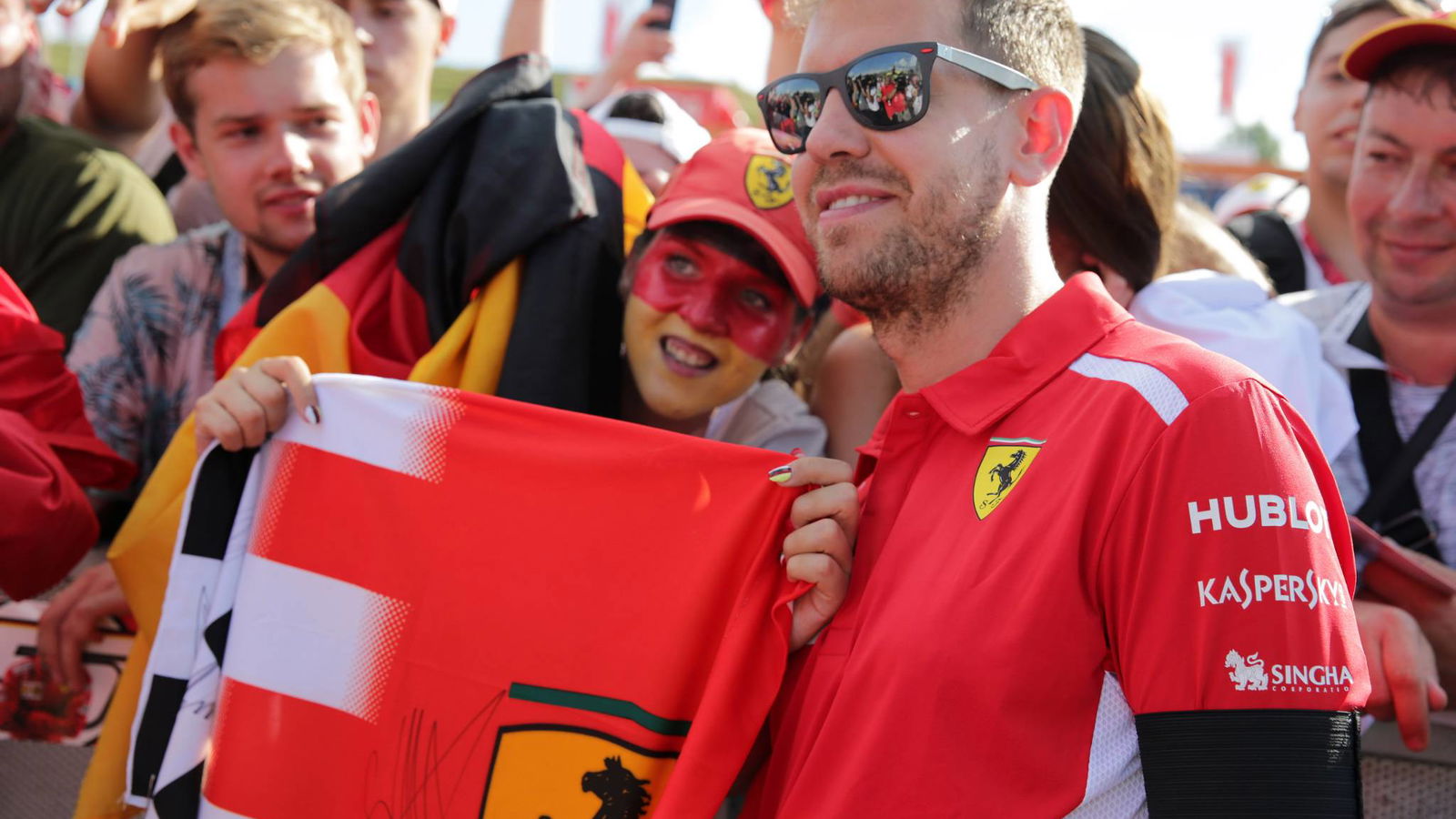 Vettel feels racing will help Ferrari following Marchionne passing