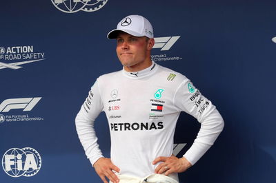 Bottas ‘disappointed but glad’ with front row in hectic qualifying