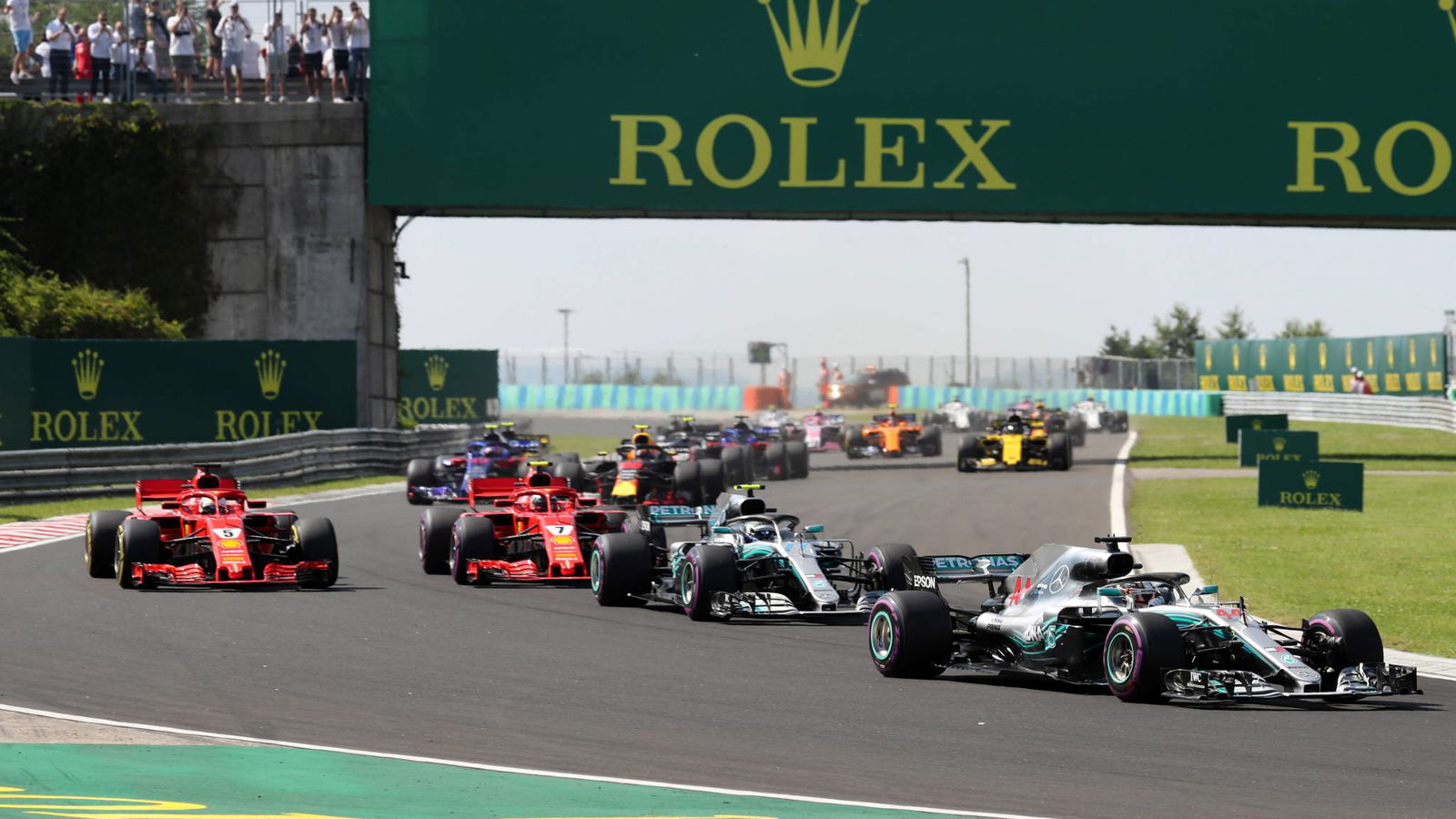 F1 Hungarian GP - Race Results