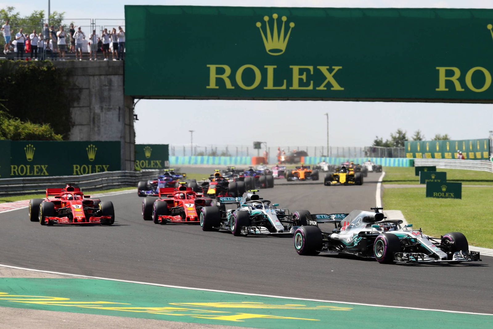 F1 Hungarian GP - Starting Grid