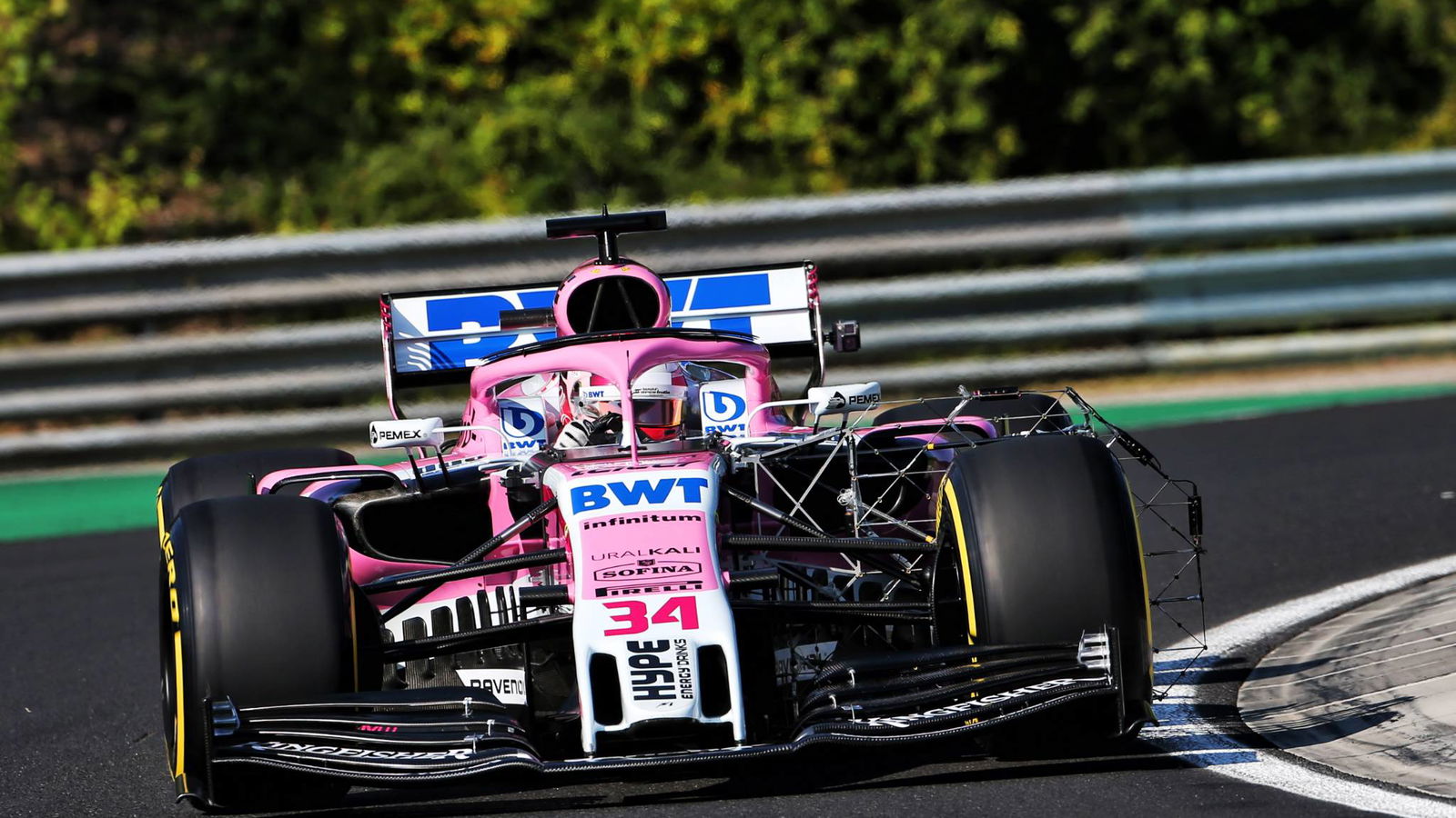 Force India dan Williams debut pada sayap depan F1 spesifikasi 2019