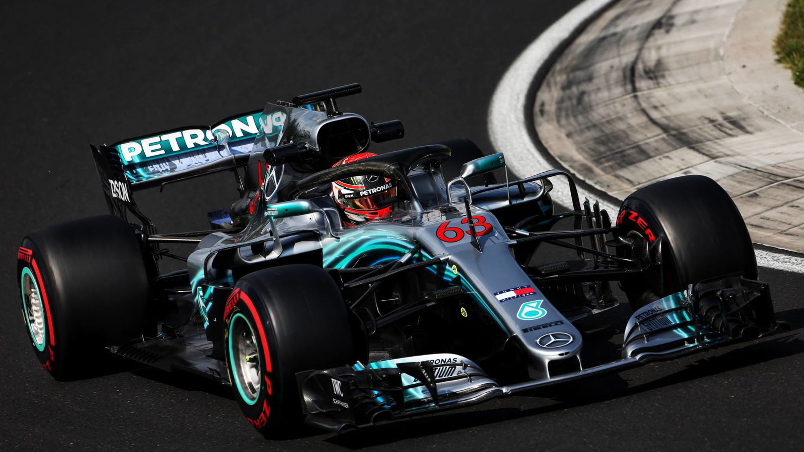 Russell sets record pace as Mercedes tops Hungary test 
