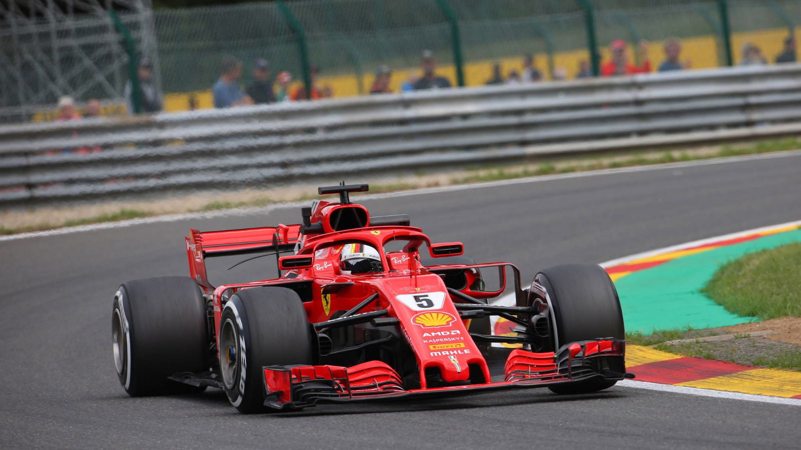 Vettel leads Ferrari 1-2 in close-fought Spa FP3