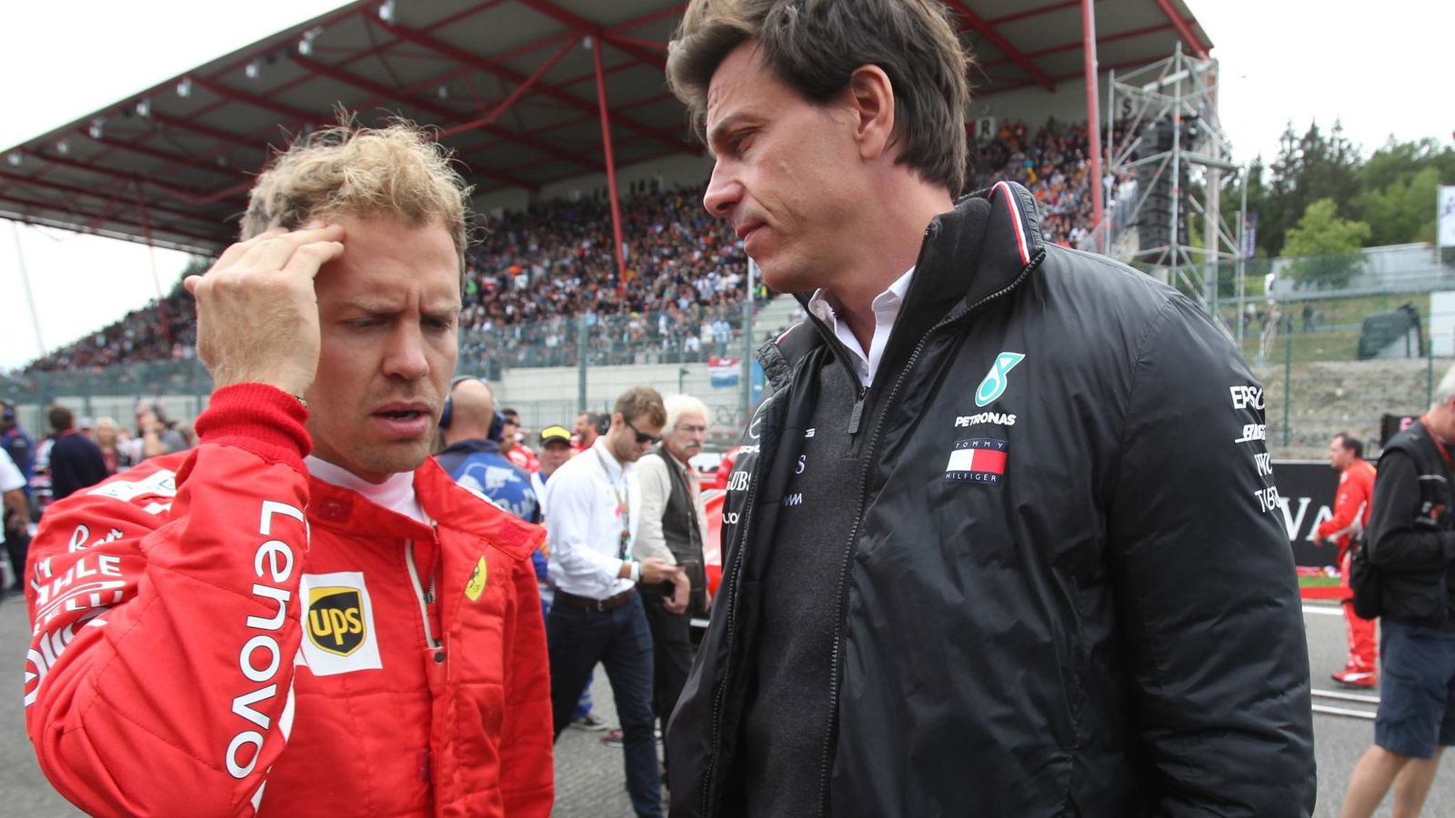 Wolff melawan penalti ngebut di GP AS Vettel