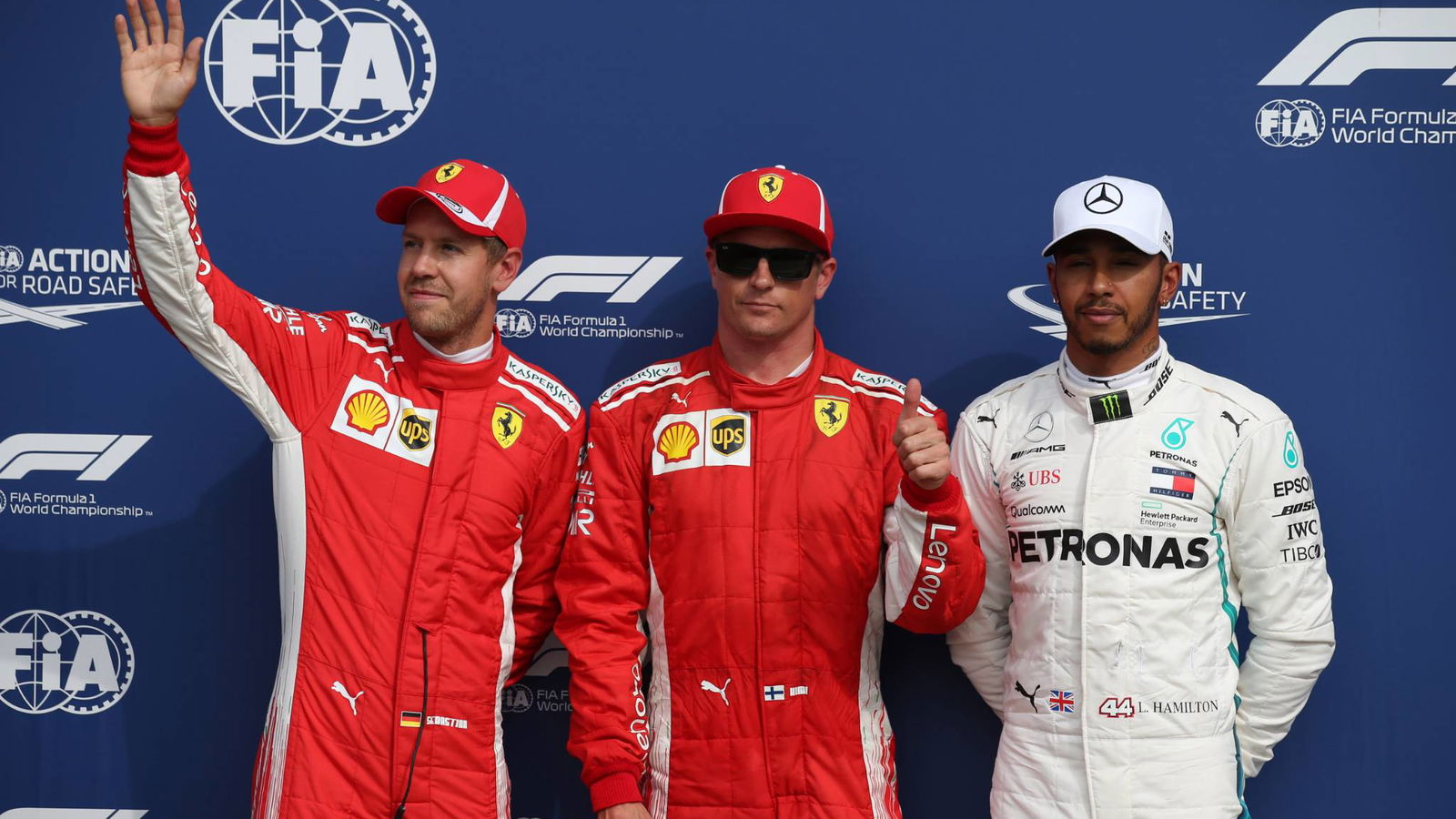 F1 GP Italia - Grid Awal