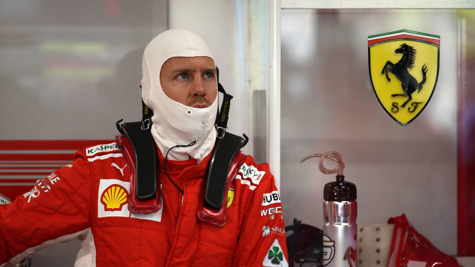 Vettel: No reason to panic after FP2 setback