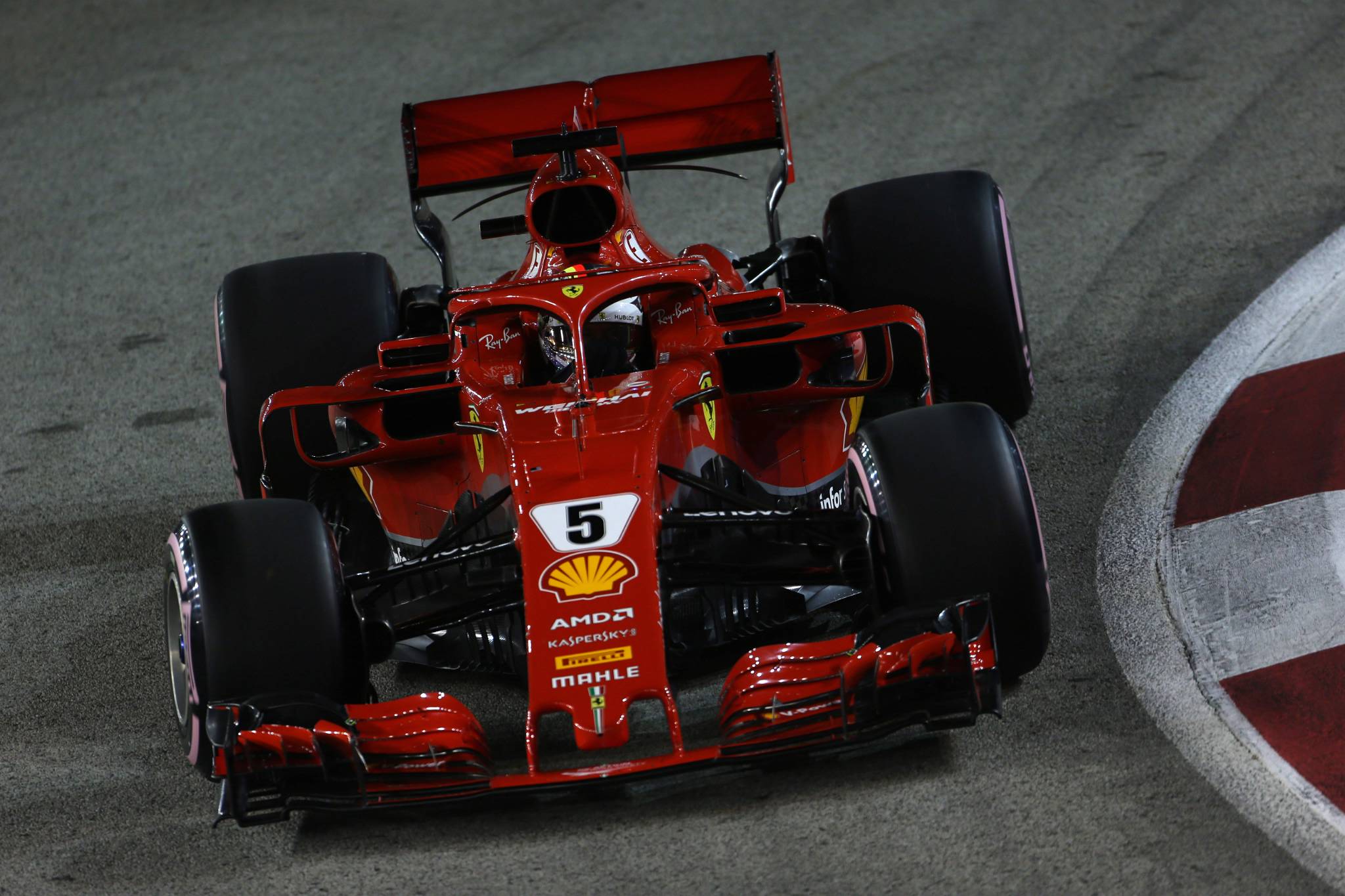 15.09.2018 - Qualifying, Sebastian Vettel (GER) Scuderia Ferrari SF71H 
