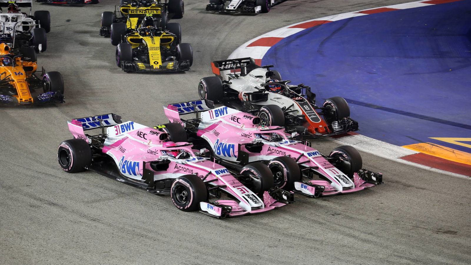 Force India melarang Perez dan Ocon saling balapan