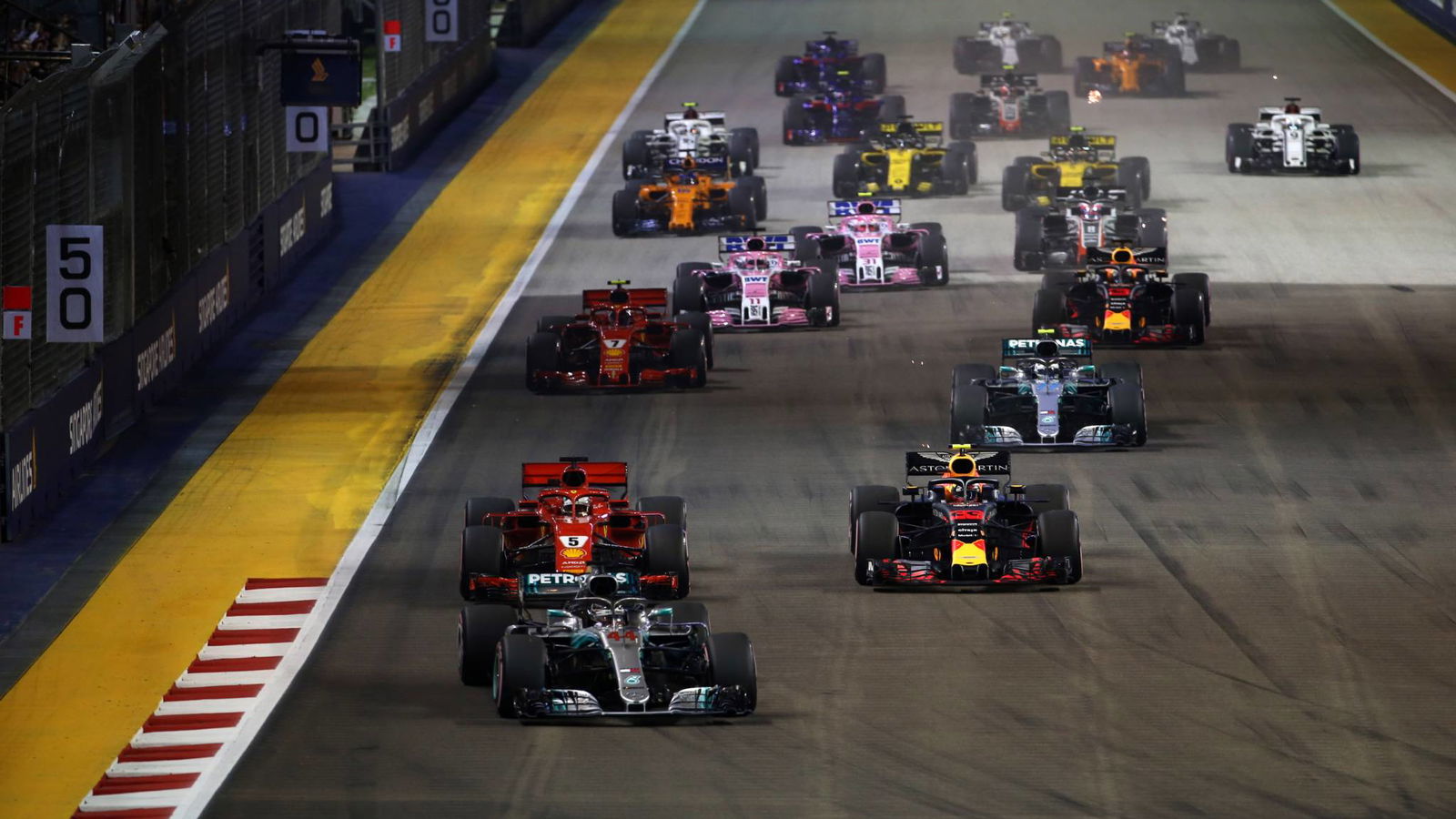 F1 GP Singapura - Peringkat Pembalap