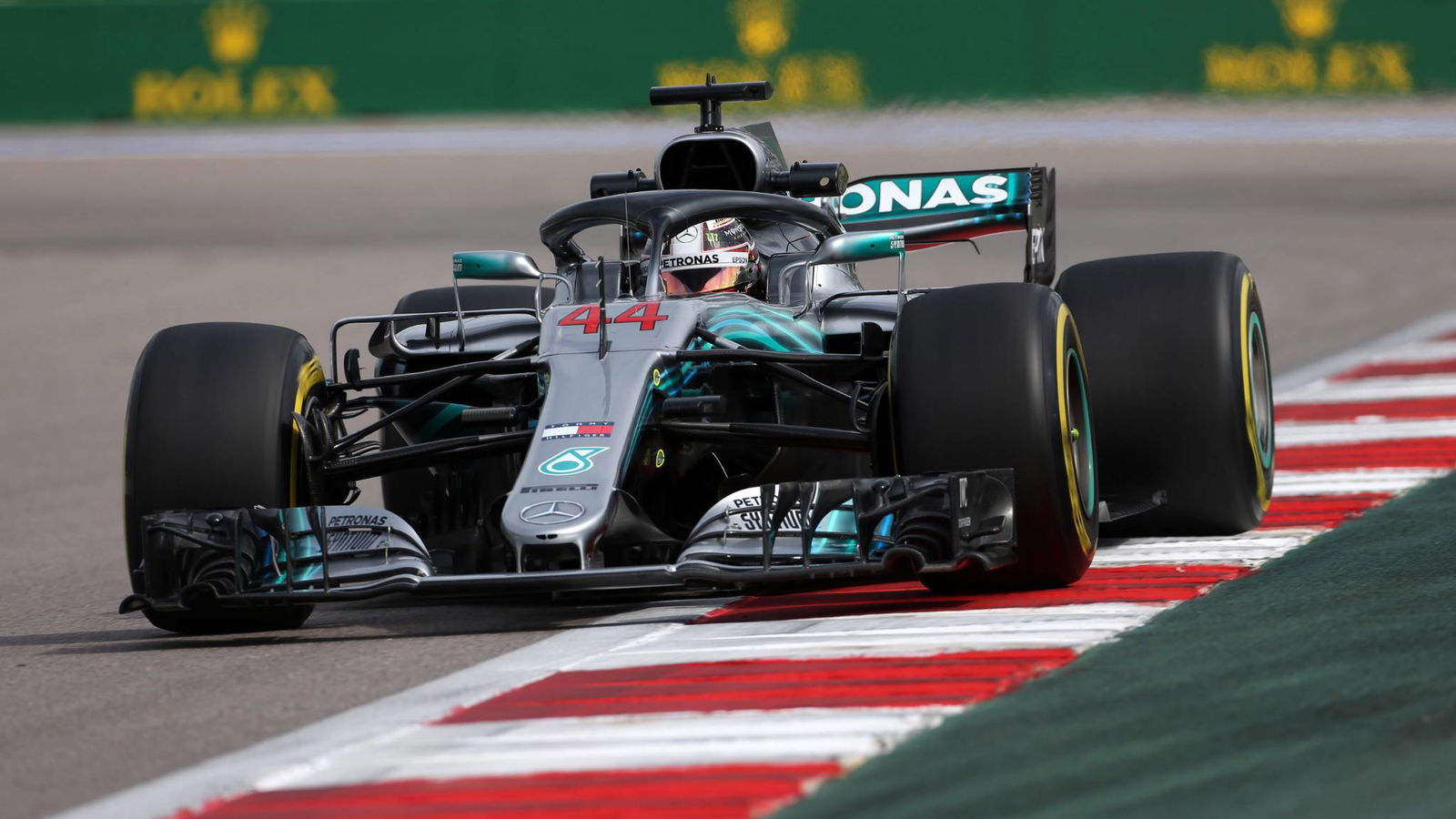 Hamilton, Mercedes close out Russian GP practice fastest