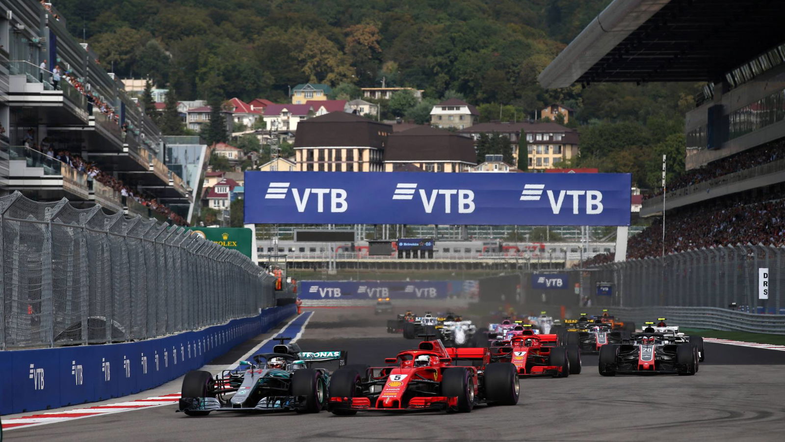 F1 Russian GP - Race Results