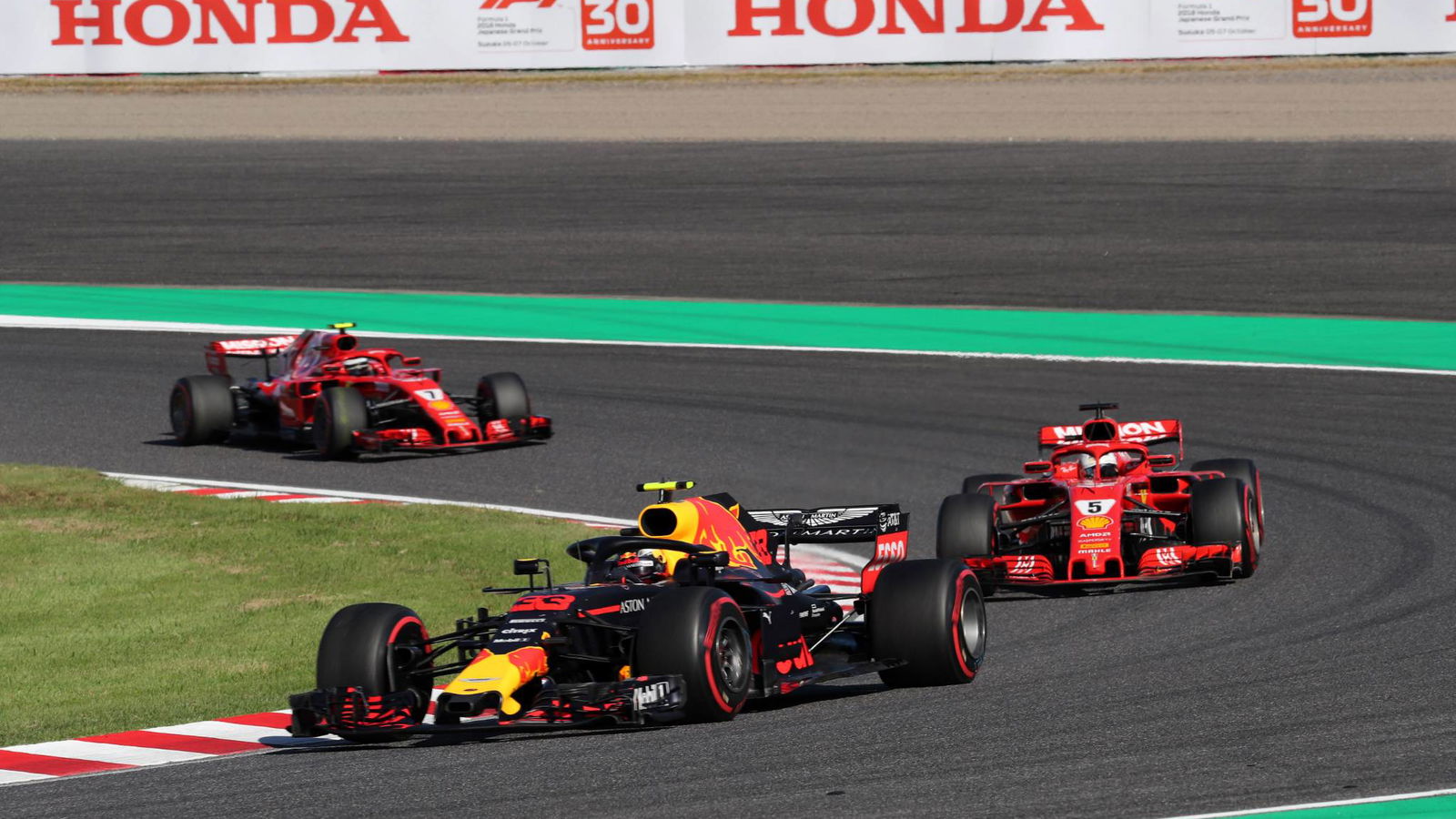 Vettel: Verstappen disalahkan atas tabrakan Jepang