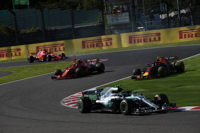 Tembakan di lap pertama membuat Grosjean tanpa telemetri ban di Suzuka