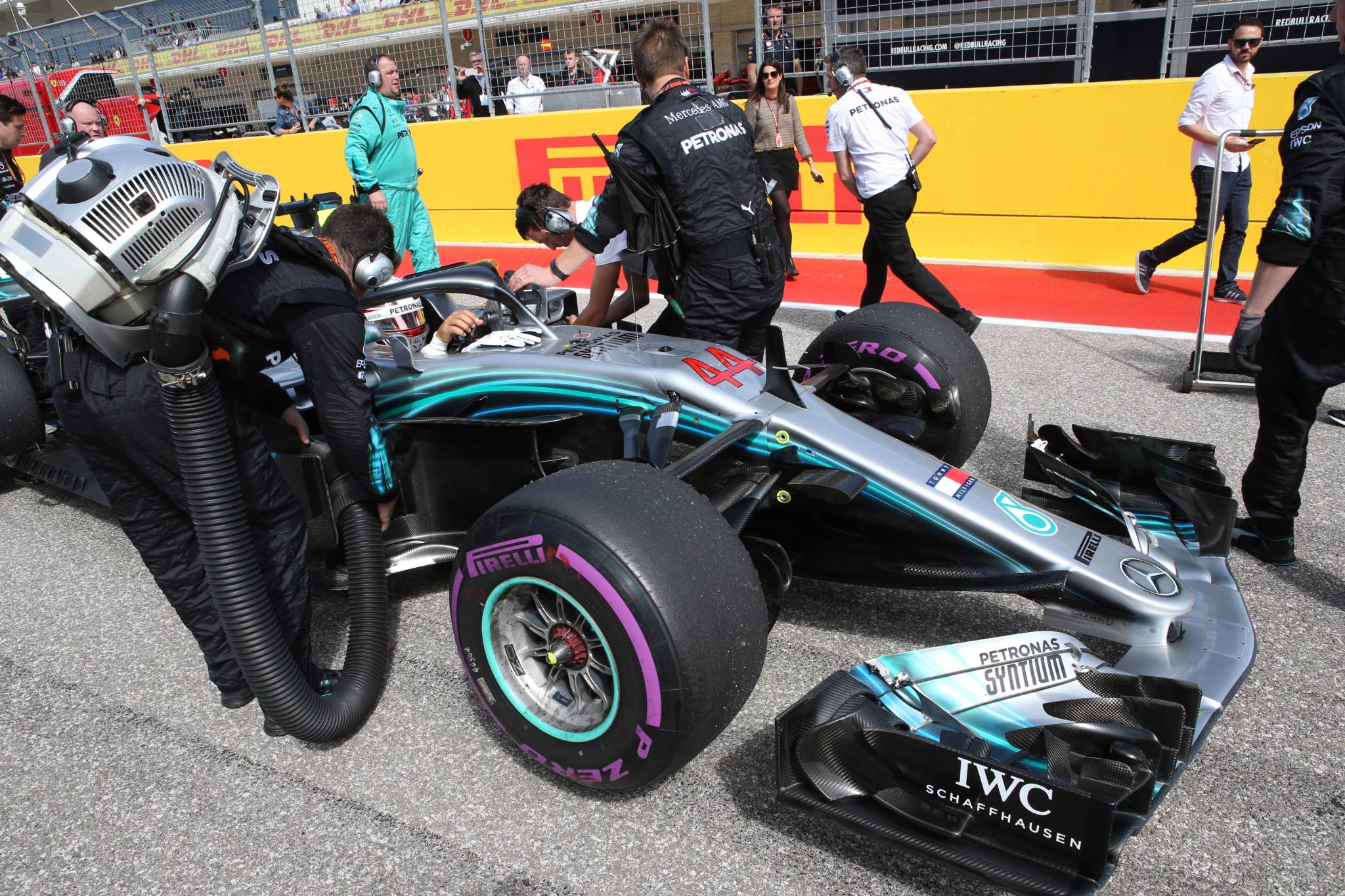 21.10.2018- Race, Lewis Hamilton (GBR) Mercedes AMG F1 W09 
