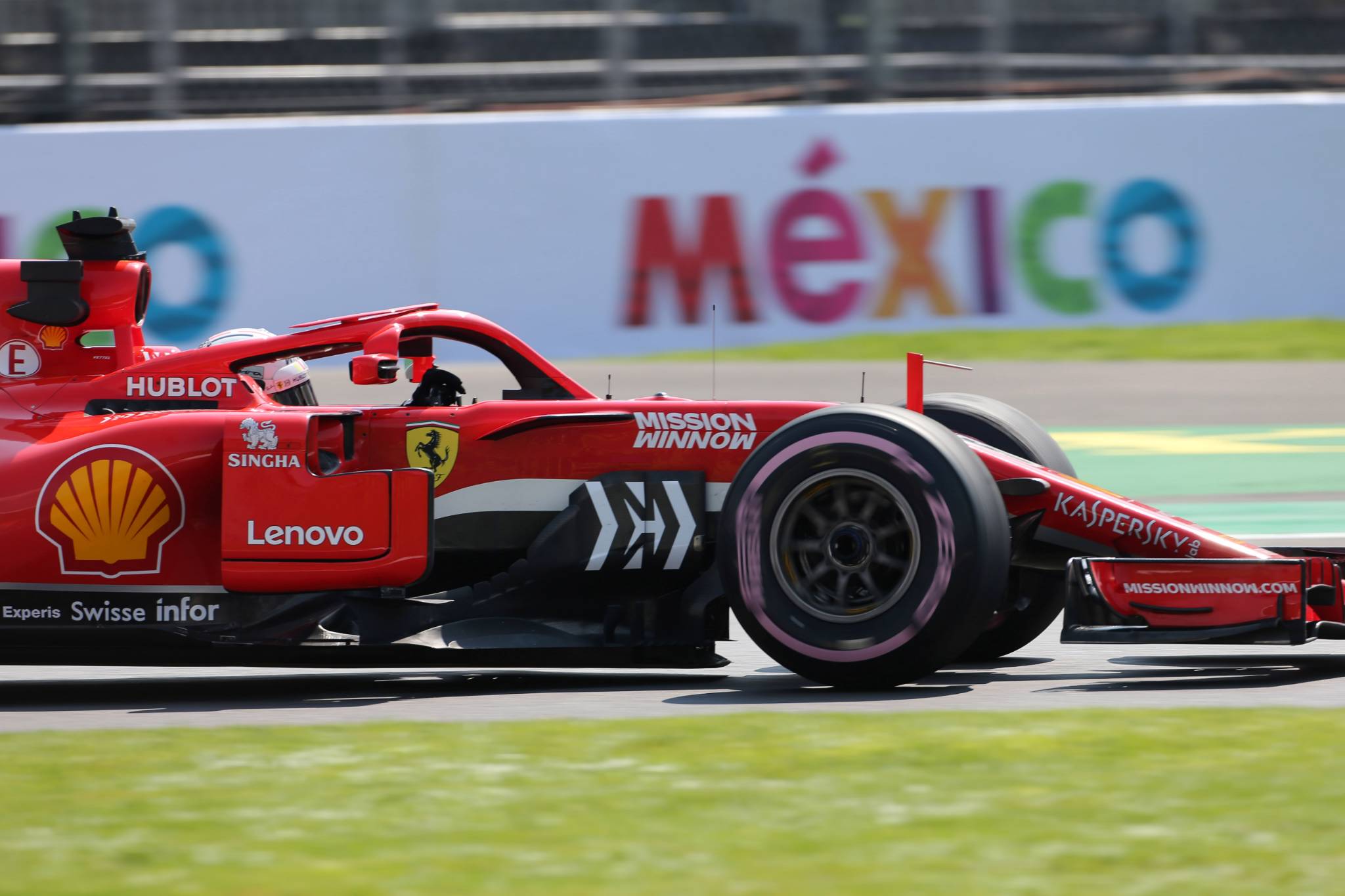 26.10.2018 - Free Practice 2, Sebastian Vettel (GER) Scuderia Ferrari SF71H 