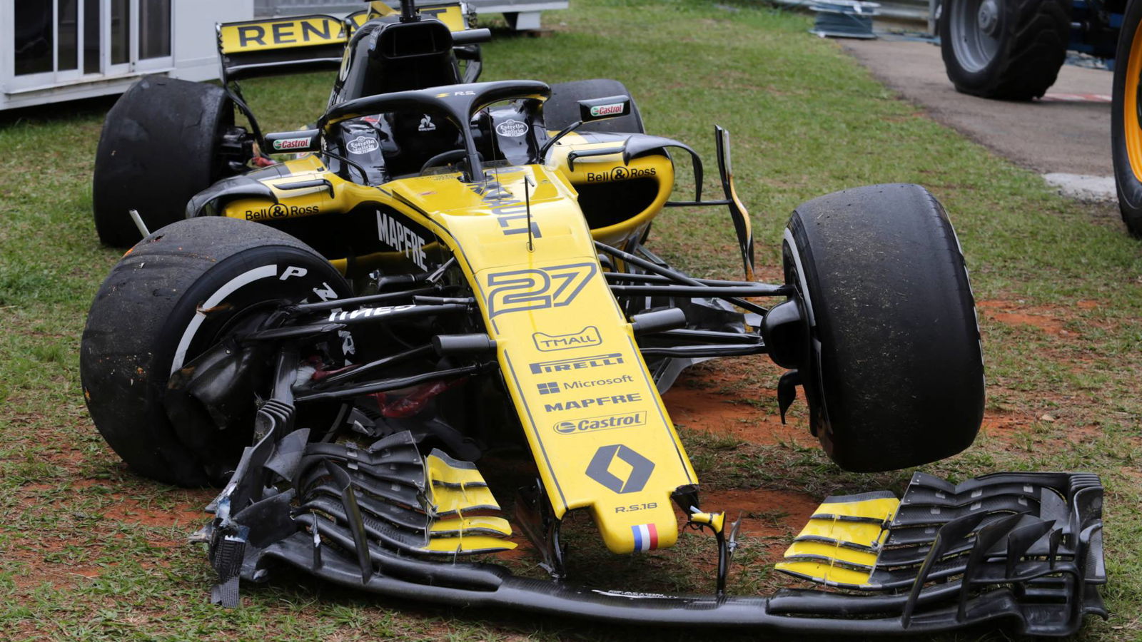 Hulkenberg frustrated by Brazil FP2 crash, but won't face penalty