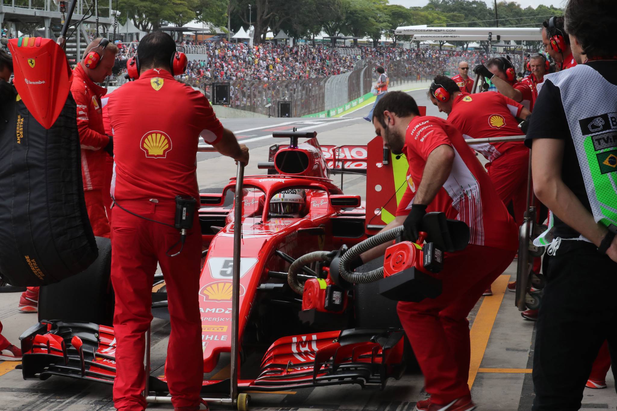 10.11.2018 - Free Practice 3, Sebastian Vettel (GER) Scuderia Ferrari SF71H 