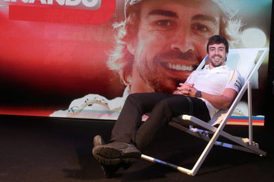 Formula 1 bids farewell to Alonso at paddock party